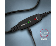 AXAGON ADR-215B USB 2.0 A-M -> B-M aktywny kabel połączeniowy/wzmacniacz 15m - 1485414 - zdjęcie 4
